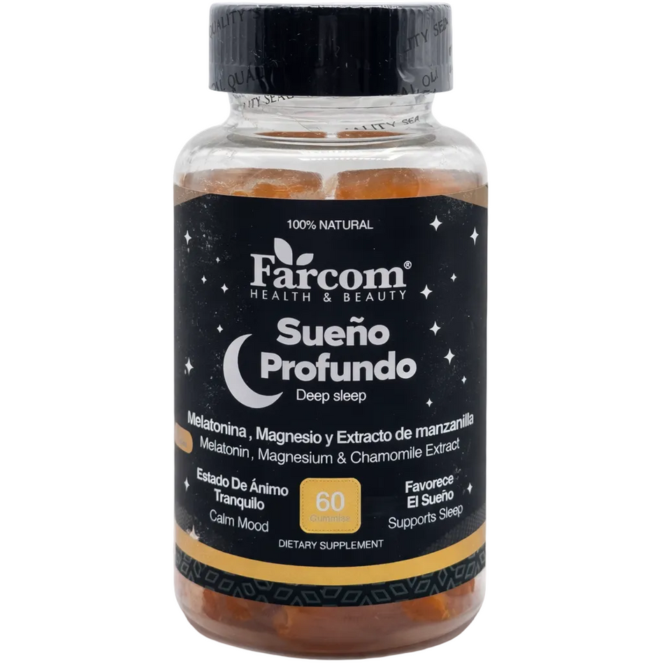 Sueño Profundo / Deep Sleep - Melatonina, Magnesio, & Extracto de Manzanilla