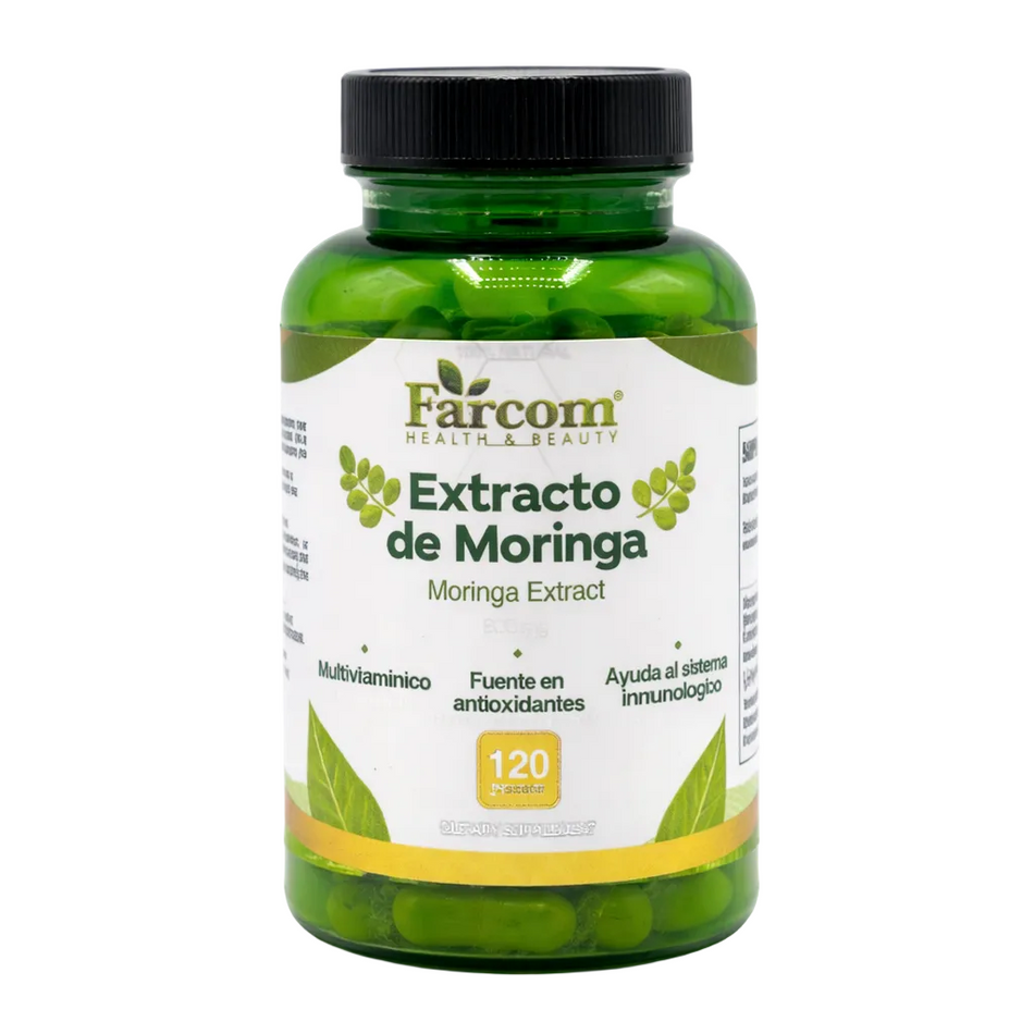 Extracto de Moringa / 120 Capsulas