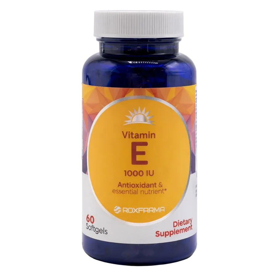 Vitamin E - 1000 IU - 60 Softgels