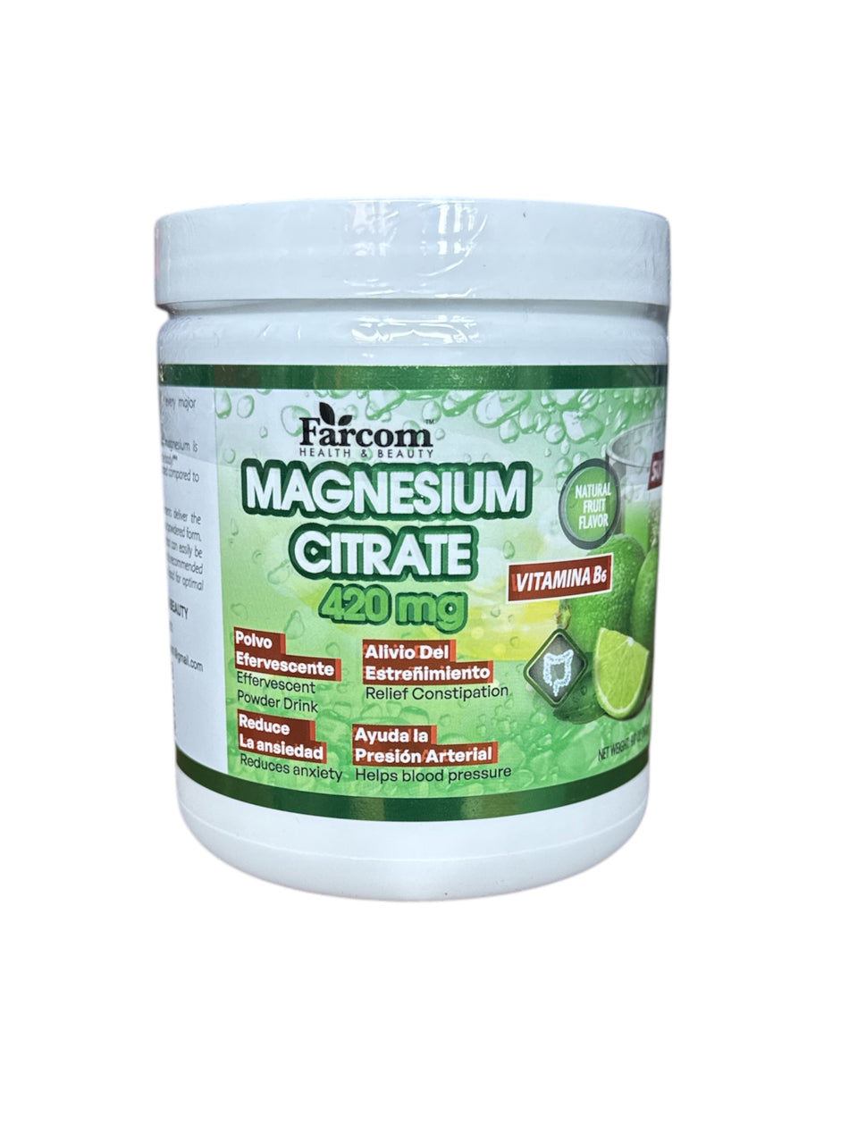 Citrato de Magnesio-Sabor Limón