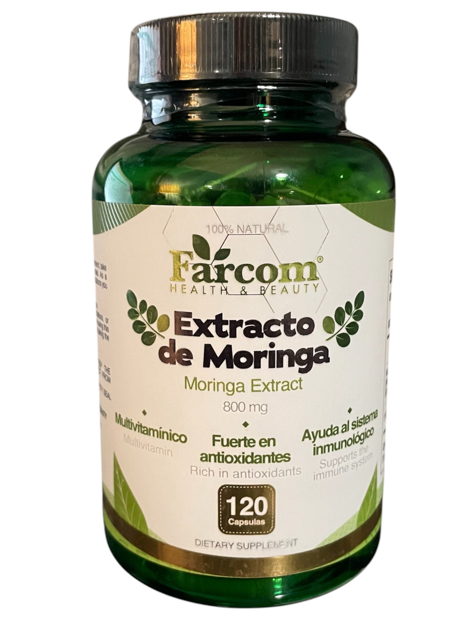 Extracto de Moringa - 120 Capsulas