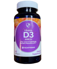 Vitamin D3 - 2000 IU - 60 Softgels